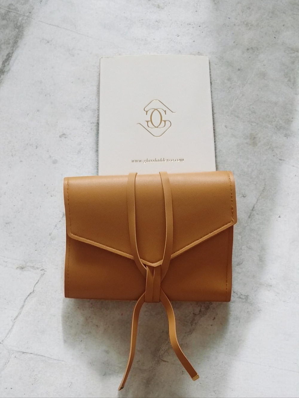 "The Katherine" Tech Organizer Roll Up Clutch from Glass Ladder & Co.